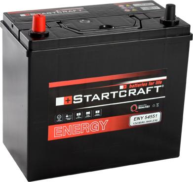 STARTCRAFT ENY 54551 - Starter Battery autospares.lv