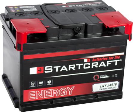 STARTCRAFT ENY 54519 - Starter Battery autospares.lv