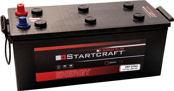 STARTCRAFT ENY 67043 - Starter Battery autospares.lv