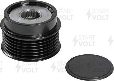 StartVOLT SGP 0822 - Pulley, alternator, freewheel clutch autospares.lv