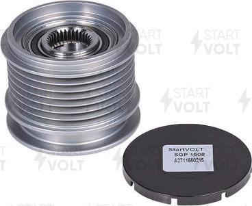 StartVOLT SGP 1508 - Pulley, alternator, freewheel clutch autospares.lv