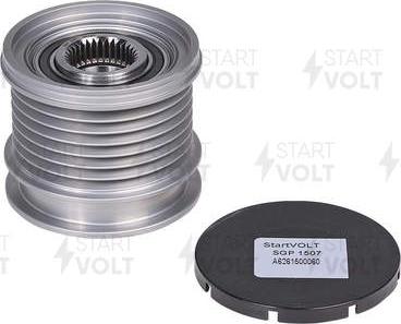 StartVOLT SGP 1507 - Pulley, alternator, freewheel clutch autospares.lv