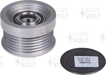 StartVOLT SGP 1002 - Pulley, alternator, freewheel clutch autospares.lv