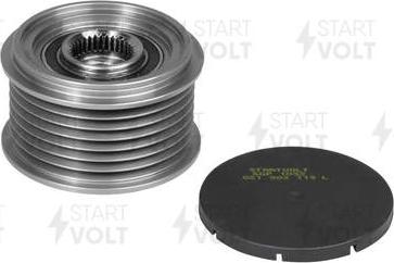 StartVOLT SGP 1032 - Pulley, alternator, freewheel clutch autospares.lv