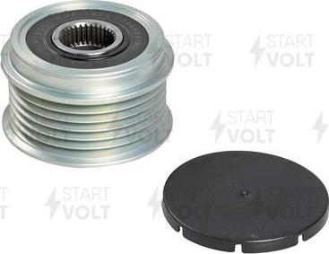 StartVOLT SGP 1824 - Pulley, alternator, freewheel clutch autospares.lv