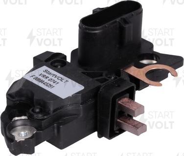 StartVOLT VRR 0741 - Voltage regulator, alternator autospares.lv