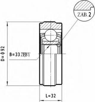 Statim CW.050 - Joint Kit, drive shaft autospares.lv