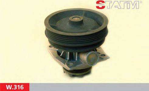 Statim W.316 - Water Pump autospares.lv