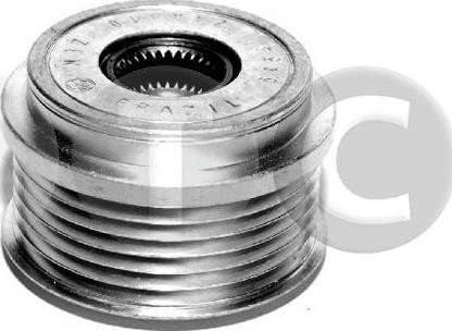 STC T406008 - Pulley, alternator, freewheel clutch autospares.lv