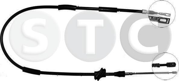 STC T480558 - Cable, parking brake autospares.lv