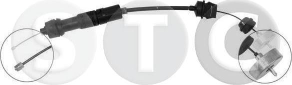 STC T480018 - Clutch Cable autospares.lv