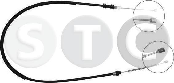 STC T480330 - Cable, parking brake autospares.lv