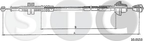 STC T481904 - Accelerator Cable autospares.lv