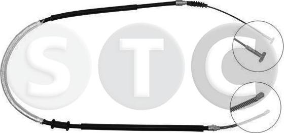 STC T481303 - Cable, parking brake autospares.lv