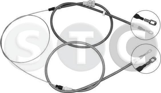 STC T481751 - Cable, parking brake autospares.lv
