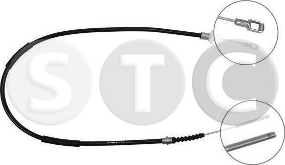 STC T482406 - Clutch Cable autospares.lv