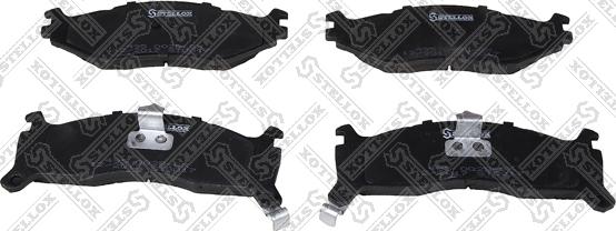 Stellox 495 002B-SX - Brake Pad Set, disc brake autospares.lv