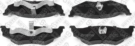 Stellox 493 040B-SX - Brake Pad Set, disc brake autospares.lv