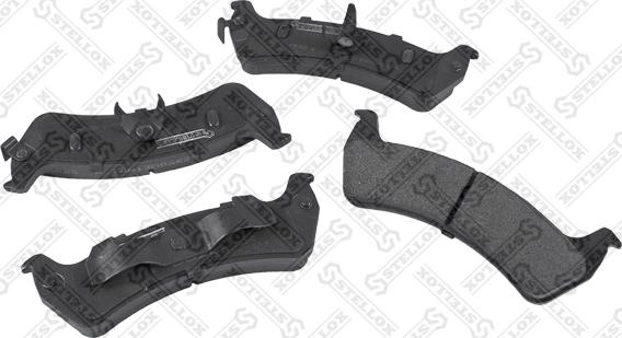 Stellox 481 002B-SX - Brake Pad Set, disc brake autospares.lv