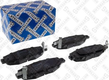 Stellox 435 004B-SX - Brake Pad Set, disc brake autospares.lv