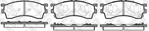 Stellox 426 012B-SX - Brake Pad Set, disc brake autospares.lv