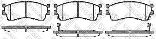 Stellox 426 032-SX - Brake Pad Set, disc brake autospares.lv