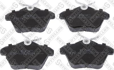 Stellox 592 010B-SX - Brake Pad Set, disc brake autospares.lv