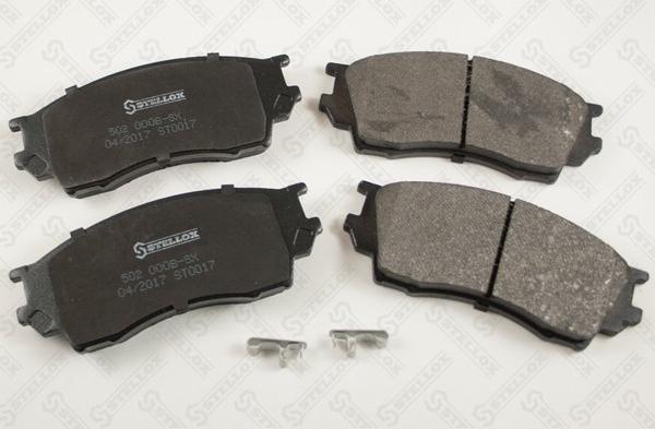 Stellox 502 000B-SX - Brake Pad Set, disc brake autospares.lv