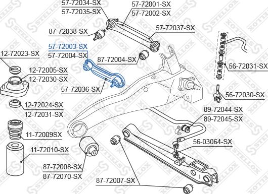 Stellox 57-72003-SX - Track Control Arm autospares.lv