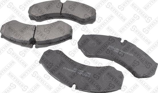 Stellox 662 000-SX - Brake Pad Set, disc brake autospares.lv