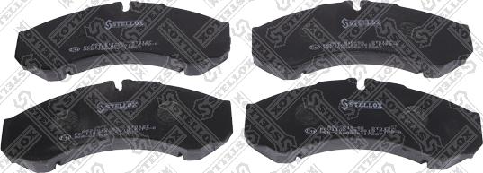 Stellox 662 010-SX - Brake Pad Set, disc brake autospares.lv