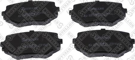 Stellox 605 002B-SX - Brake Pad Set, disc brake autospares.lv