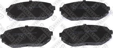 Stellox 600 032B-SX - Brake Pad Set, disc brake autospares.lv