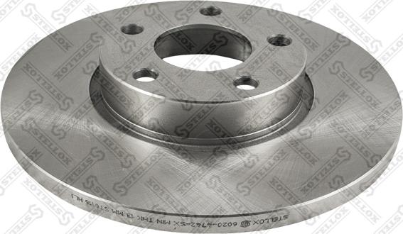 Stellox 6020-4742-SX - Brake Disc autospares.lv