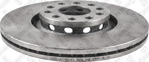 Stellox 6020-4773V-SX - Brake Disc autospares.lv