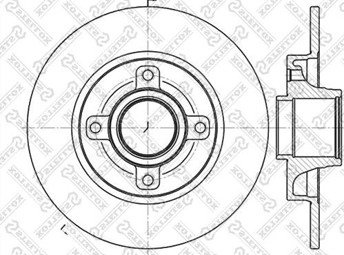 BETTAPARTS BD1397HS - Brake Disc autospares.lv