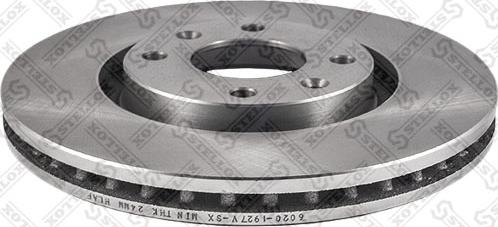 Stellox 6020-1927V-SX - Brake Disc autospares.lv