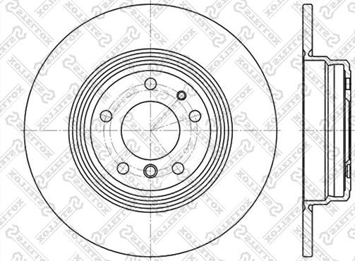 Stellox 6020-1533-SX - Brake Disc autospares.lv