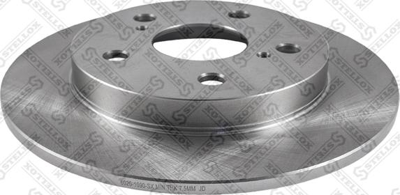 Stellox 6020-1090-SX - Brake Disc autospares.lv