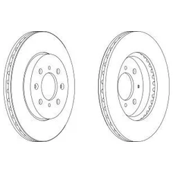 NAPA PBD8512 - Brake Disc autospares.lv