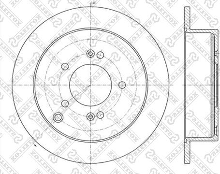 Stellox 6020-3414-SX - Brake Disc autospares.lv