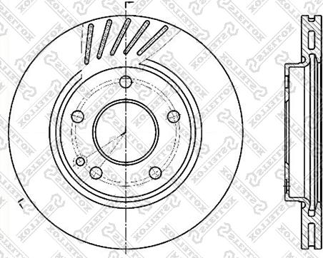 Icer 78BD0113-2 - Brake Disc autospares.lv