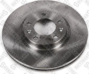 Stellox 6020-3727V-SX - Brake Disc autospares.lv