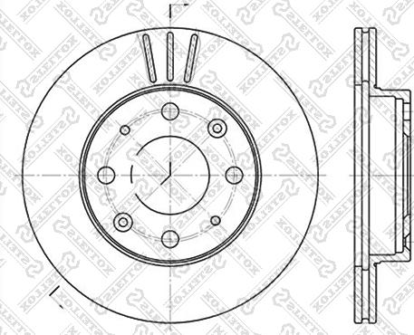 SBS 15597 - Brake Disc autospares.lv