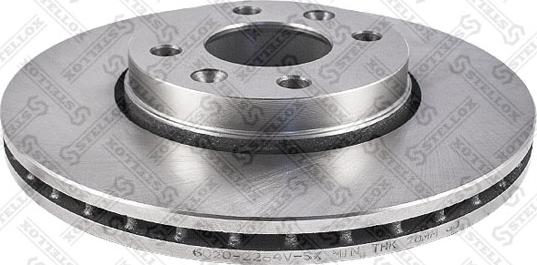 Stellox 6020-2264V-SX - Brake Disc autospares.lv