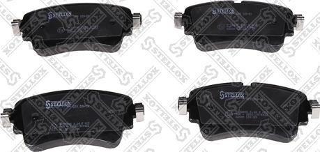 Stellox 689 009-SX - Brake Pad Set, disc brake autospares.lv