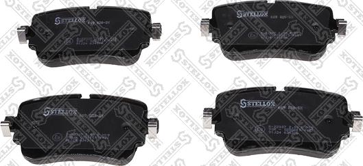 Stellox 689 028-SX - Brake Pad Set, disc brake autospares.lv