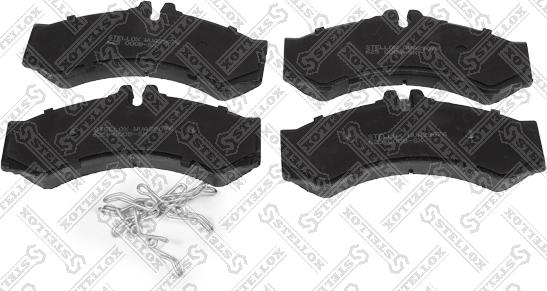 Stellox 625 000B-SX - Brake Pad Set, disc brake autospares.lv