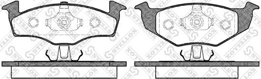 Stellox 620 000-SX - Brake Pad Set, disc brake autospares.lv