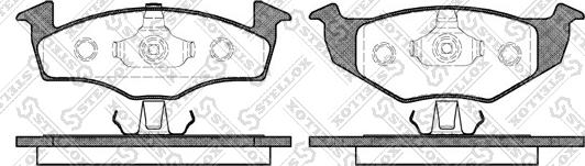 Stellox 620 020B-SX - Brake Pad Set, disc brake autospares.lv